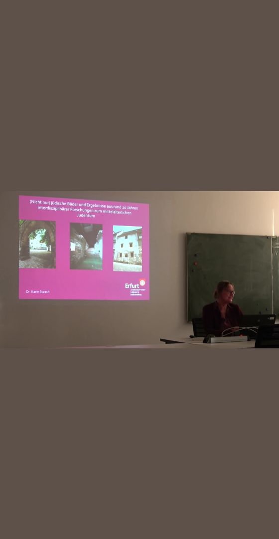 1. Vorlesung "1700 Jahre jüdisches Leben in Deutschland"