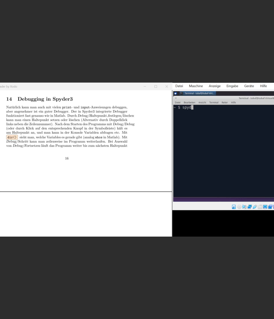 Crashkurs in Python 3 - 5 Entwicklungsumgebung Spyder3