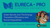 thumbnail of medium Lecture by Prof. Verónica Acurio Vásconez: Green Bonds and the Energy Transition—Efficiency and Social Inequalities