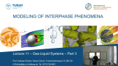 thumbnail of medium Lecture 11 - Modeling of Interphase Phenomena