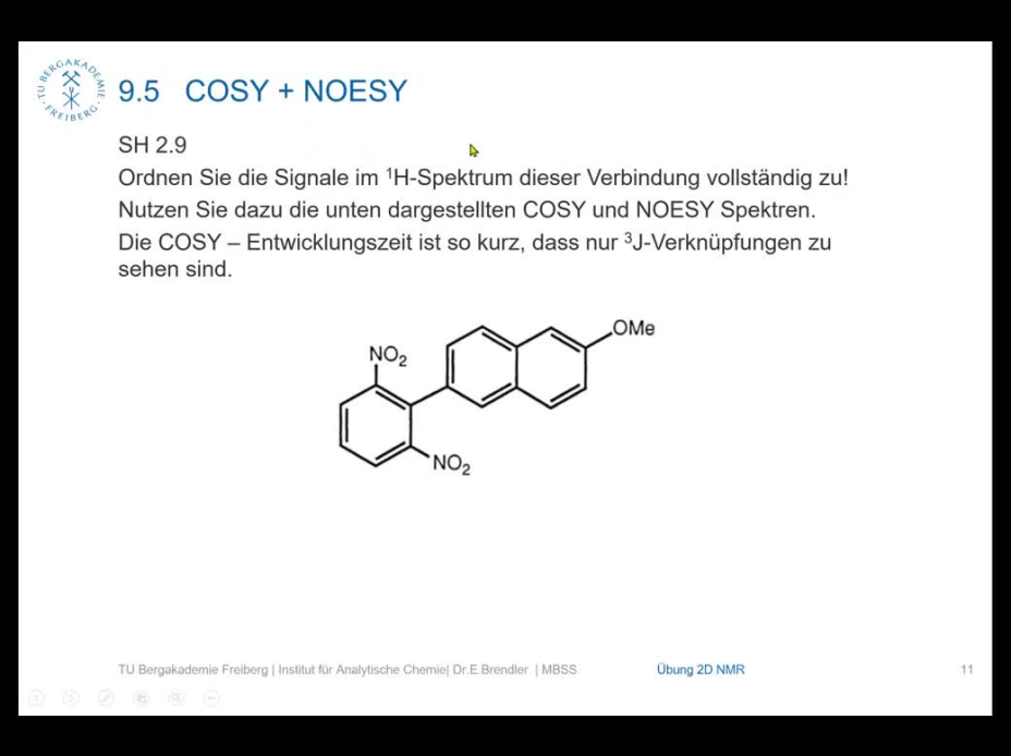 9.5 COSY+NOESY