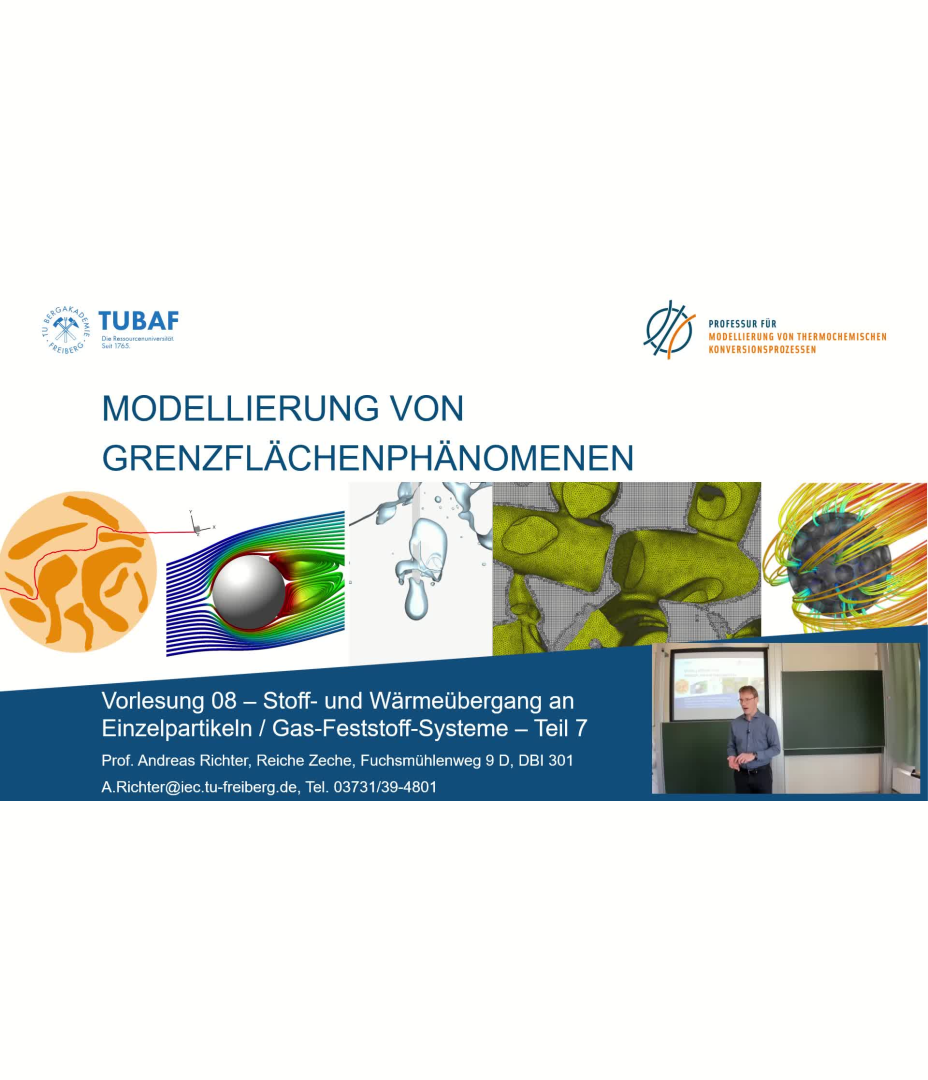 Vorlesung 08 - Modellierung von Grenzflächenphänomenen