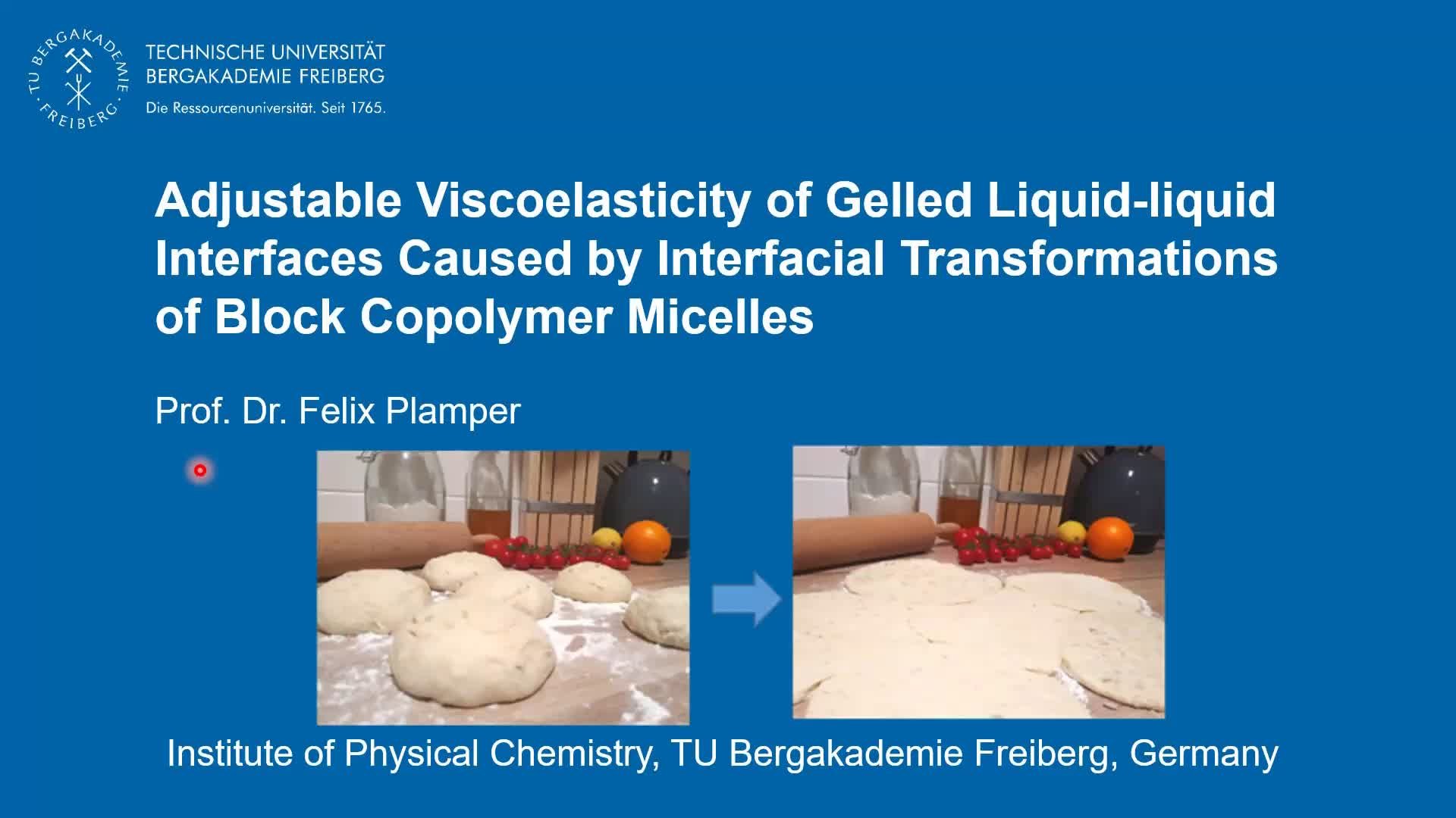 Interfacial Transformations of Adsorbed Micelles (pizza preparation)