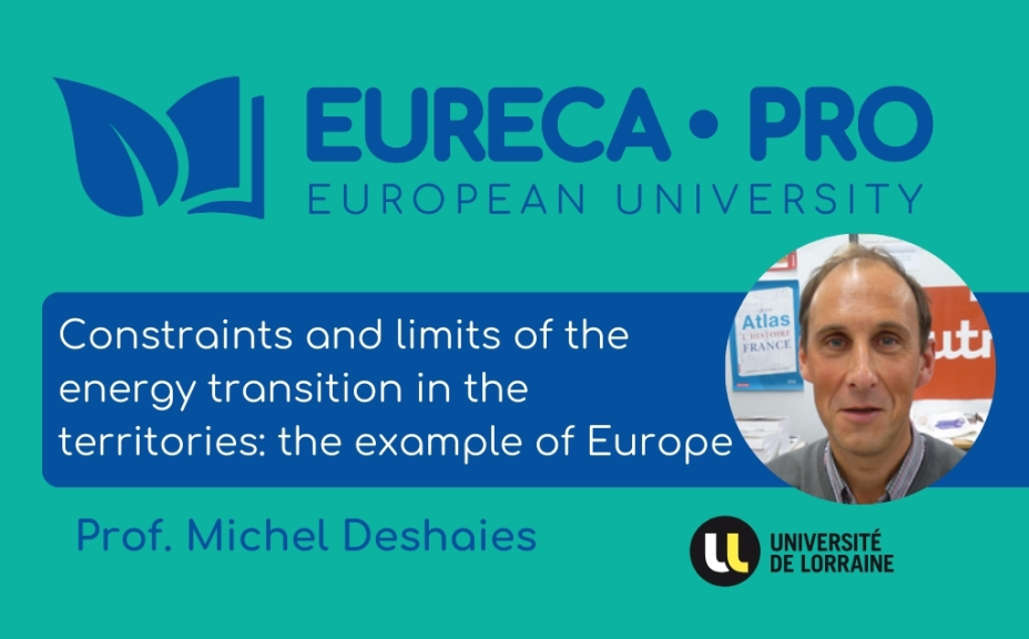 Lecture by Prof. Michel Deshaies: Constraints and Limits of the Energy Transition in Europe