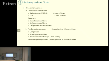 thumbnail of medium Mechanisches Sortieren - Abschnitte Setzen und Schwimm-Sink-Sortierung