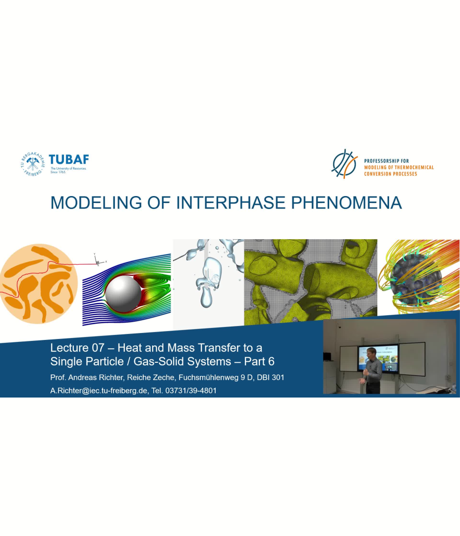 Lecture 07 - Modeling of Interphase Phenomena