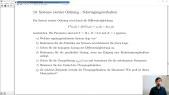 thumbnail of medium Regelungssysteme Übung: 10. Systeme zweiter Ordnung - Schwingungsverhalten