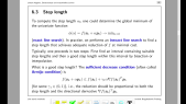 thumbnail of medium Lineare Algebra, Datenanalyse und Maschinelles Lernen Video 19 Schrittweitensteuerung Arjmijo und Wolfe-Powell