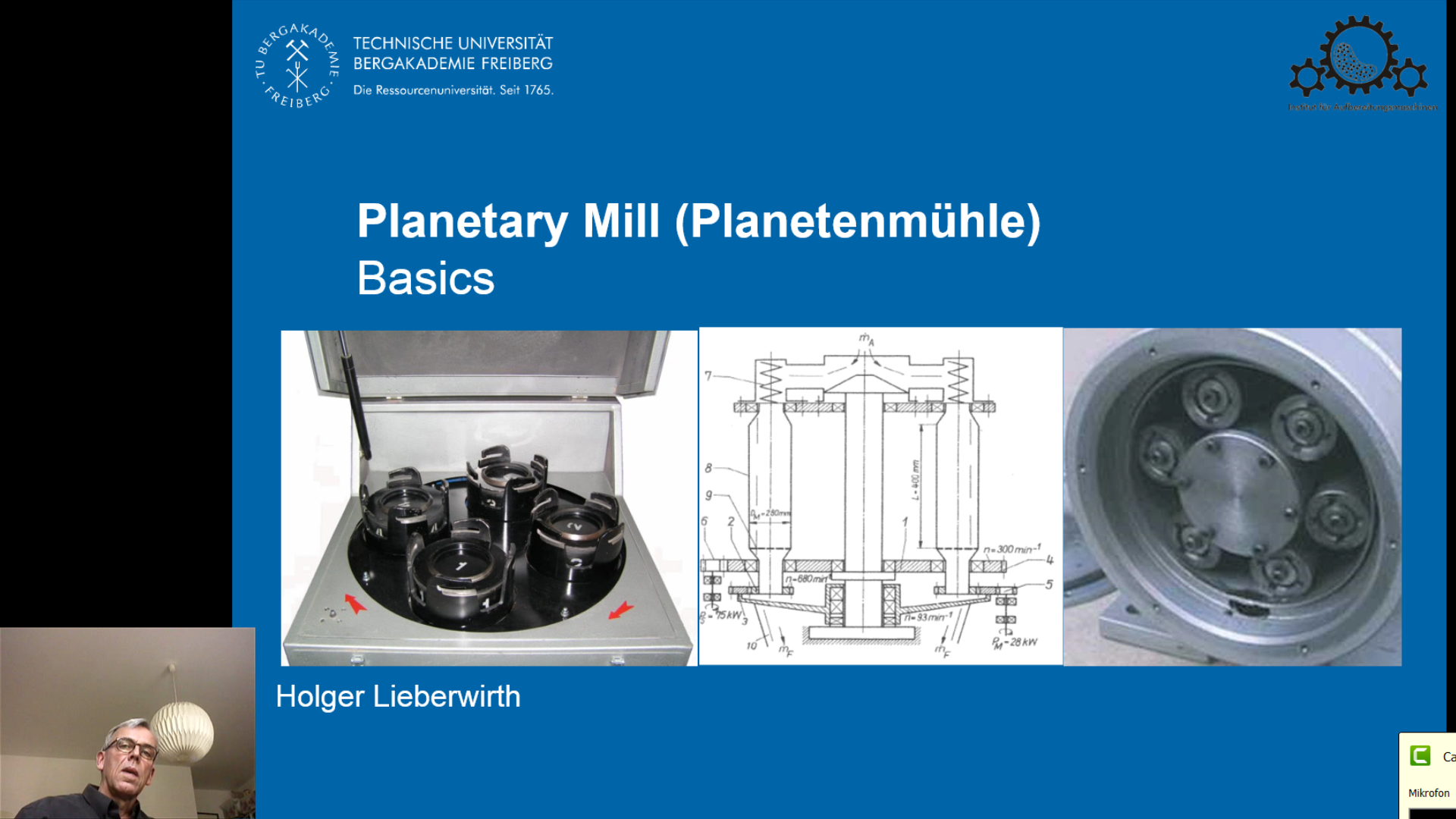 Planetenmühlen (Planetary Mills), Einsatz, Konstruktion, Berechnung, FEINZ .MA.Nr. 3058, Vorlesung FZM