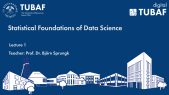 thumbnail of medium Statistical Foundations of Data Science - L1