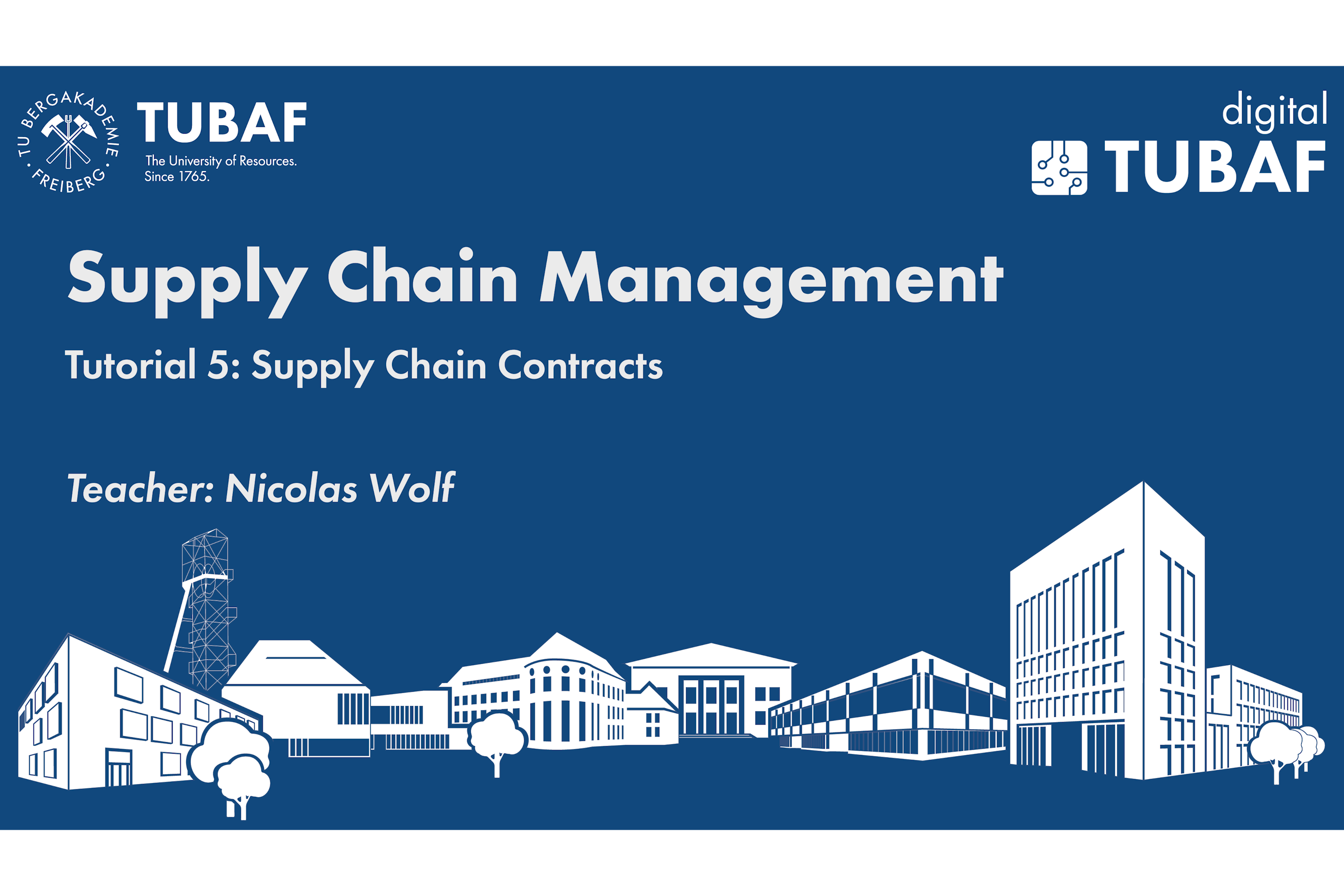 Supply Chain Management_Tutorial5