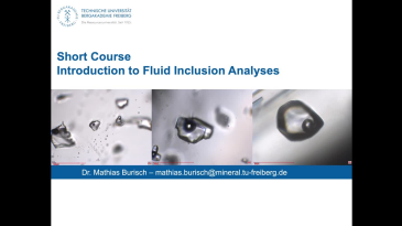 thumbnail of medium Fluid Inclusions - Analysis and Interpretation part 1