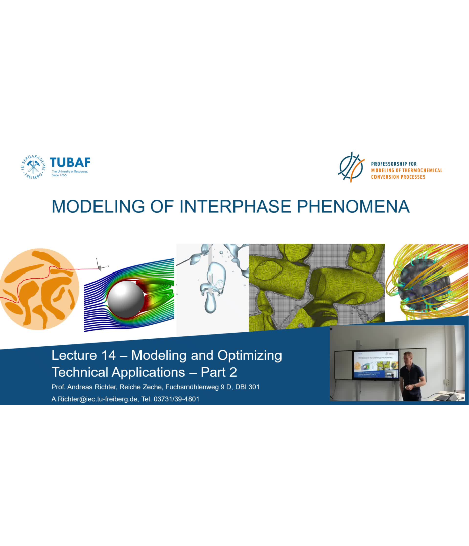 Lecture 14 - Modeling of Interphase Phenomena