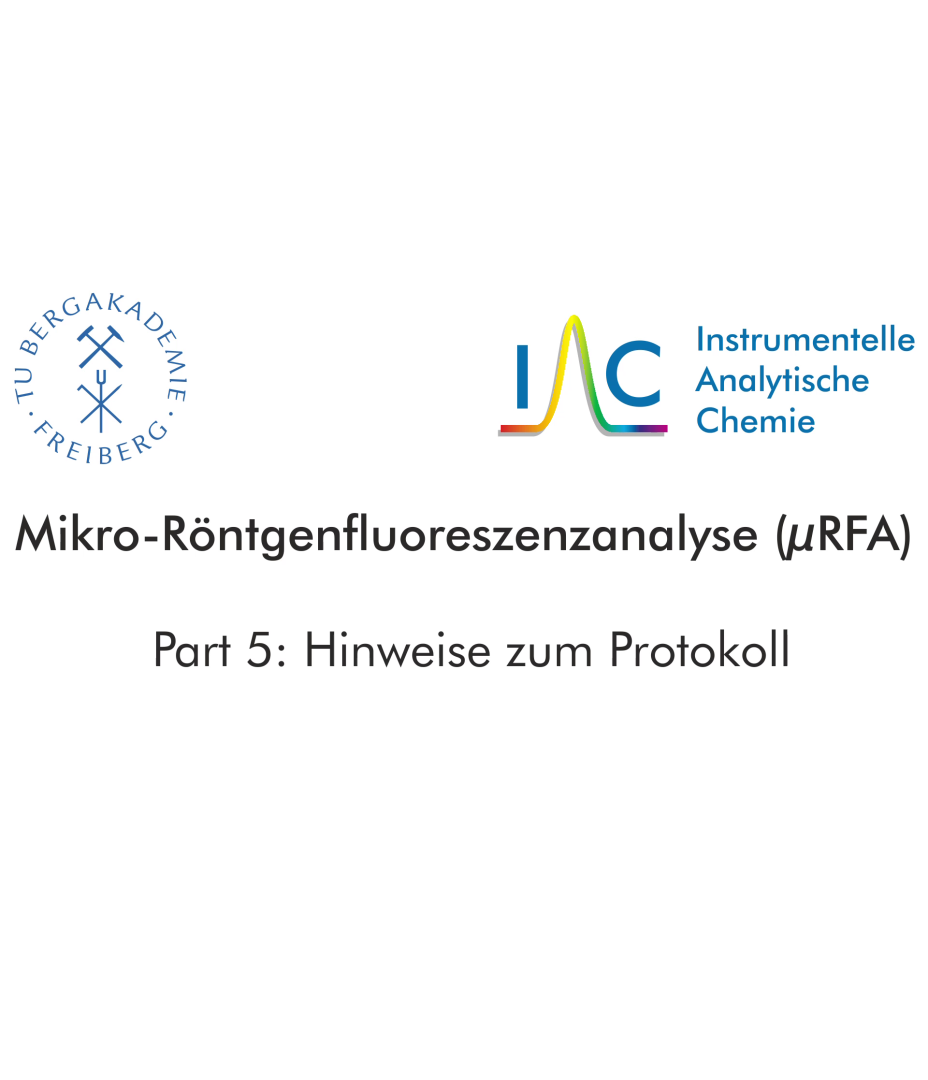 RFA - Part 5: Hinweise zum Protokoll